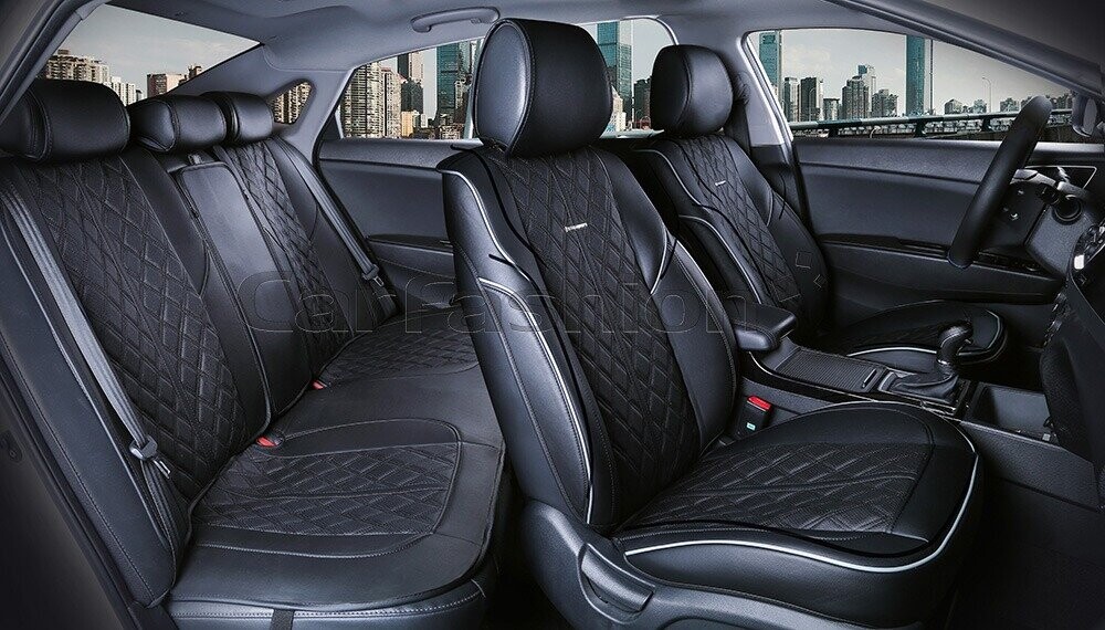 Комплект накидок «BALATON PLUS» серый/черный/черный 22395 Комплект накидок «BALATON PLUS» серый/черный/черный 22395