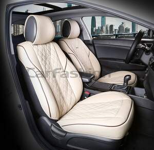 Накидки передние «BALATON» кофе/бежевый/бежевый 21993