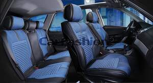 Комплект Накидок «SECTOR PLUS» черный/синий/черный 22272