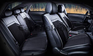 Комплект Накидок «ARSENAL PLUS» серый/черный 22076