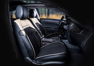 Накидки Фронт «ARSENAL» бежевый/черный 21460