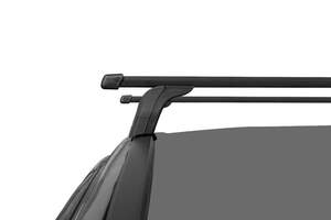 Багажник LUX с дугами 1,1м прямоуг. в пластике Kia Ceed III 2018-г.в. с интегр. рейл.