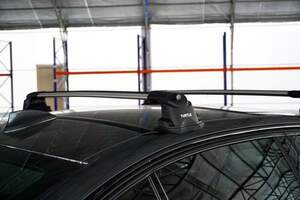 Багажная система «AIR 3 Premium»  BMW 1 SERIES  E81-E88, F20-F21, F40 (2004-н.в.) серебристые поперечины