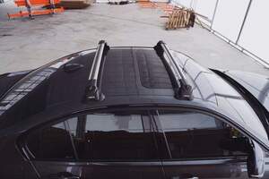 Багажная система «AIR 3 Premium»  BMW 3 SERIES  F30, F31, F34, G20 (2011-н.в.) черные поперечины