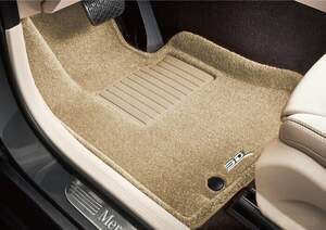 Коврики салона текст.Audi Q5 2017-> LINER 3D Lux с бортиком бежевые