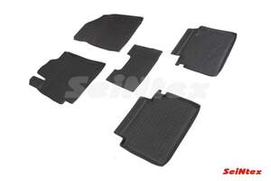 Коврики резиновые с высоким бортом Kia CERATO IV(2018-н.в.) «Seintex»