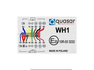 Комплект универсальной электрики Quasar с блоком согласования WH-PRO-G7