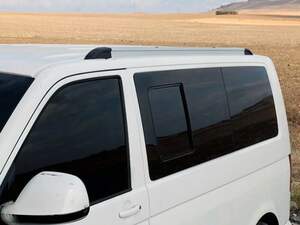 Интегриров. рейлинги FLUSH (Флаш) продольные VW T5 (2003-2015)дл. база, серебристые ERKUL