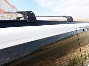 Интегриров. рейлинги FLUSH (Флаш) продольные VW T5 (2003-2015) короткая база, черные ERKUL