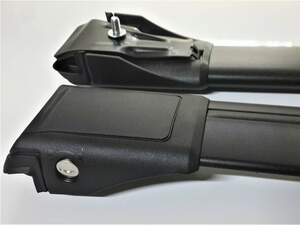 Багажные поперечины SHARK на рейлинги TOYOTA LC PRADO 120 2002-2009, серебристые