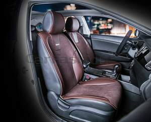 Накидки Фронт «SPACE» черный/кофе/кофе 21412