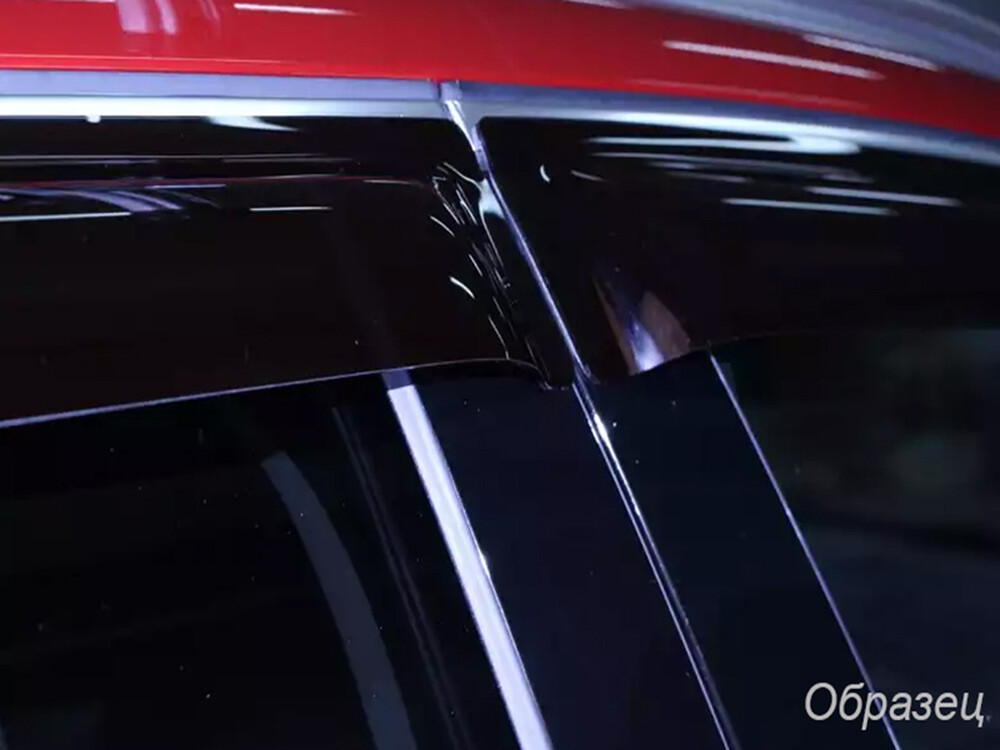 Дефлекторы накладные «SIM» для Mazda (Мазда) 3 Хэтчбек (2019-н.в.),версия S