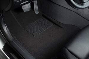 Коврики в салон текстильные 3D Audi A6 (C8) (2017-н.в.) черные