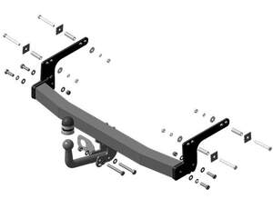 Фаркоп «Motodor» Renault Duster 2012-2015