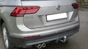 Фаркоп «Motodor» Skoda Kodiaq 2017-, Volkswagen Tiguan II 2016-, Seat Ateca 2016-