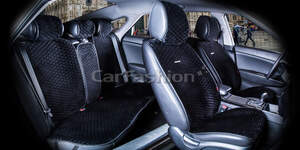 Комплект Накидок «CITY PLUS» черный/черный 22471