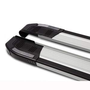 (а) Пороги RAINBOW (алюминий+пластик) от ERKUL