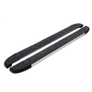 Пороги DURU для NISSAN TERRANO III 2014-н.в. (алюминий+пластик) от ERKUL