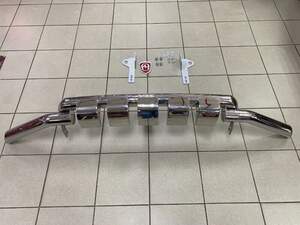 Защита переднего бампера Grender d76+d57 для Toyota Land Cruiser 150 Prado (2013-2017) Защита переднего бампера Grender d76+d57 для Toyota Land Cruiser 150 Prado (2013-2017)