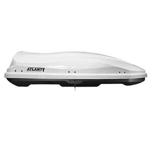 Бокс Atlant Diamond 350л 135х80х40 см, двухстороннее открывание белый глянцевый