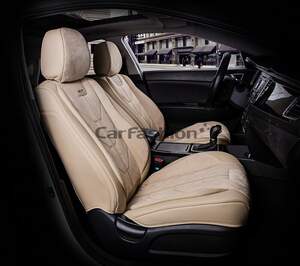 Каркасные чехлы фронт 5D «START» бежевый/бежевый/бежевый 21062