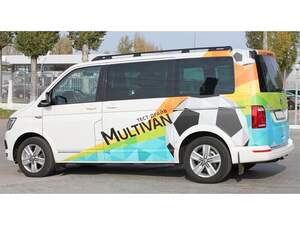 (а)Рейлинги продольные VW T5 2003-н.в. черные (короткая база) 