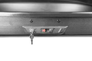 Бокс LUX MAJOR серый металлик 460L с двустор. откр. (2170х860х320) арт. 794232