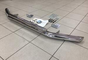 Защита переднего бампера TOYOTA LAND CRUISER 120 (2002-2009) двойная d70/42