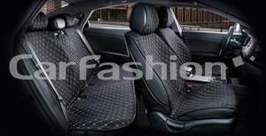 Комплект Накидок «CROWN» черный/черный/серый 22625