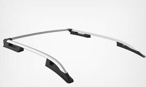 Рейлинги продольные VOLKSWAGEN AMAROK (2010-н.в.) (с поперечиной) FALCON silver Рейлинги продольные VOLKSWAGEN AMAROK (2010-н.в.) (с поперечиной) FALCON silver
