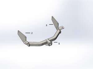 Фаркоп с хромированной накладкой Land Rover Discovery III, IV 2004-2017, Land Rover Range Rover Sport 2006-2013 съемное крепление шара под американский ква