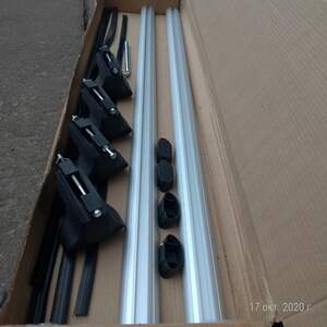 Багажные поперечины для  GEELY  Atlas (2017-н.в.)  Atlas Pro (2021-н.в.)(аэродинамические алюм.поперечины)от Интер