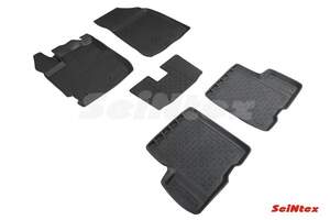 Коврики резиновые RENAULT DUSTER II (2021-н.в.) с высоким бортом «Seintex»