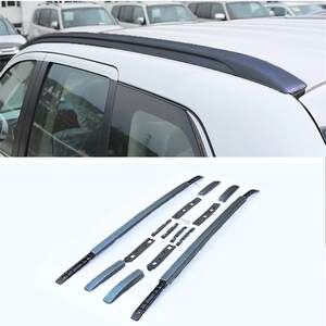 Рейлинги продольные интегрированные TOYOTA RAV4 V (2019-н.в.) черные