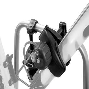 Платформа для 3-х велосипедов на фаркоп AMOS GIRO 3, алюминий/цвет серебристый