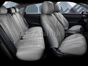 Комплект каркасных чехлов 5D «SYMBOL PLUS» серый/серый/серый 27276