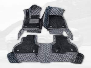 Коврики в салон текстильные 3D INFINITI QX 70 черные (компл)