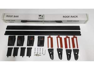 (c) Багажные поперечины SHARK длиной 113см на рейлинги, черные