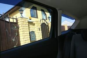 Дефлекторы окон накладные LAND ROVER FREELANDER II (2007-) «КОБРА Тюнинг» хром.молдинг