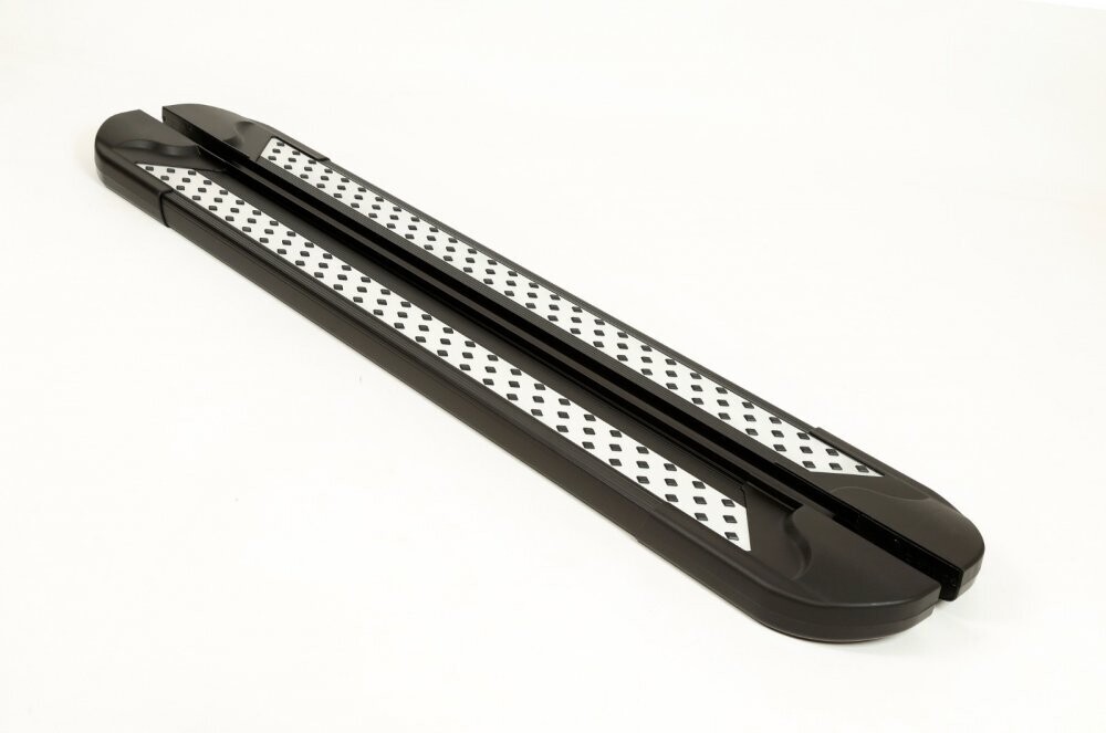 Пороги-подножки (алюминий+пластик) VISION для LAND ROVER DISCOVERY III/IV (2004-2016) от ERKUL Пороги-подножки (алюминий+пластик) VISION для LAND ROVER DISCOVERY III/IV (2004-2016) от ERKUL