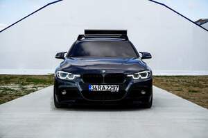 Багажная система «AIR 3 Premium»  BMW 2 SERIES  F22, F44 (2014-н.в.) серебристые поперечины