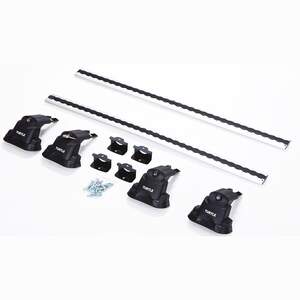 Багажная система «AIR 3 Premium»  BMW 5 SERIES  F10, F11, F07, G30 (2009-н.в.) серебристые поперечины