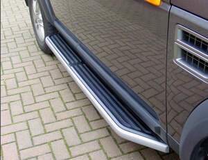 Пороги для Land Rover Discovery 3, 4 2004-н.в. оригинальный дизайн