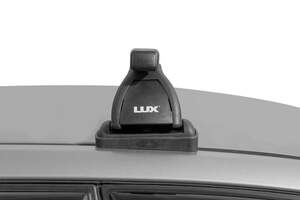 Багажник «LUX» с дугами 1,2м прямоуг.Mercedes-Benz B-classe W246 (2011-2018) со штатными местами