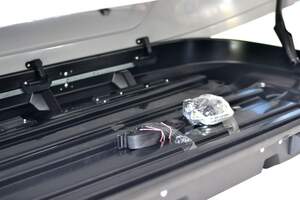 Автобокс Turino 1 (410 л.) 172 х75 х 43 см одностороннее открывание черный матовый от ПТ Групп