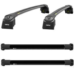 Поперечины TURTLE AIR V2 на интегриров.рейлинги EXEED LX (2019-н.в.)черные