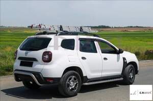 (а) Фиксаторы грузов (высота 15 см, комплект 4 шт.)для аэродинамических поперечин с креплением в верхний паз