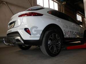 Фаркоп «GALIA» оцинкованный Kia XCeed 2020- условно-съемное крепление шара