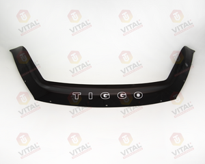 Дефлектор для капота (отбойник) CHERY TIGGO 4 (2019-) «VIP-TUNING»