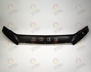 Дефлектор для капота (отбойник) CHEVROLET AVEO II (2011-) «VIP-TUNING»